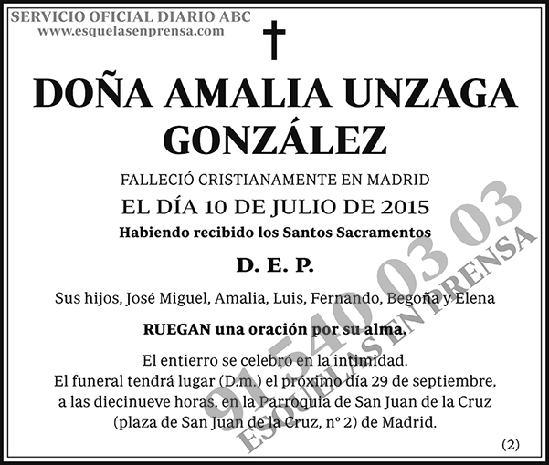 Amalia Unzaga González